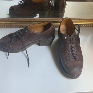 Vintage brown Dr Martens